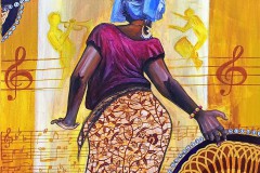 Woman Dancing Happily