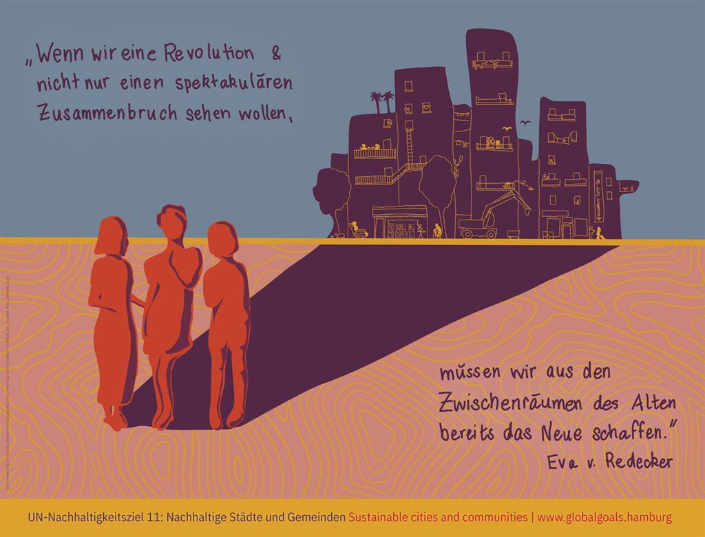 Wandbild SDG 11 - Nachhaltige Städte und Gemeinden